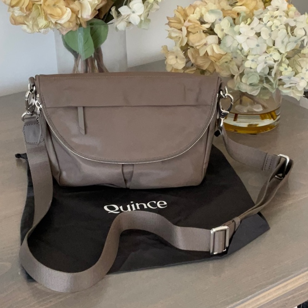 Quince Revive Nylon Foldover Crossbody